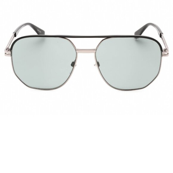 Marc Jacobs Black and Silver Sunglasses Brand New in Case
